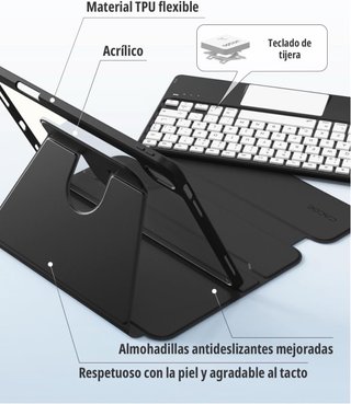 Funda CACOE iPad Air 11 con Teclado