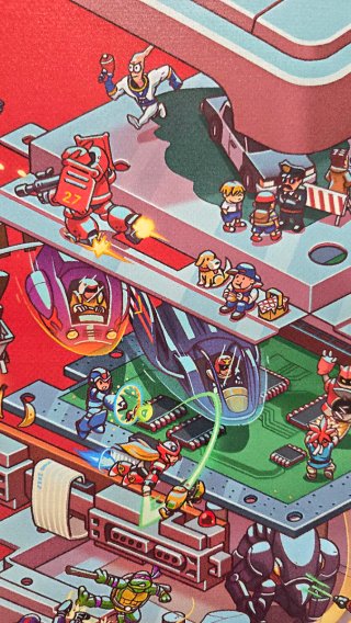 Super Nintendo Exploded Poster PVC 70x45