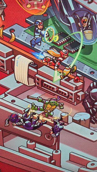 Super Nintendo Exploded Poster PVC 70x45