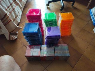 Cajas CD/DVD Colores