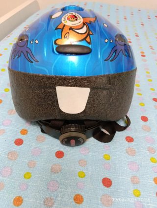 Casco infantil ABUS 50-55cm dibujo de peces