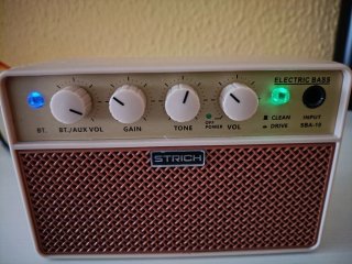 Mini amplificador de bajo Strich con Bluetooth