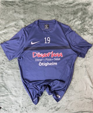 T-Shirt Nike Dri-Fit Fútbol Blue Size L