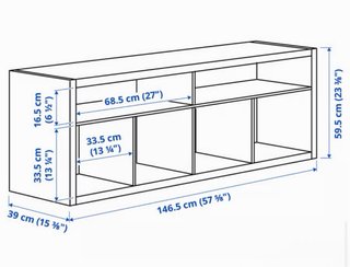 Mueble TV con 4 cajones incluidos