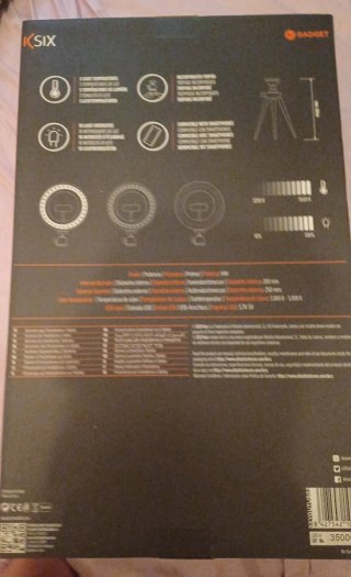 Kit Aro LED KSIX con Trípode 160cm