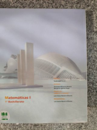 Libro bachillerato matemáticas