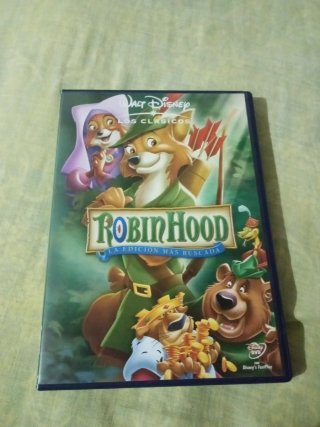 DVD Robin Hood Edición Clásicos Disney Español