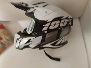 Casco Airoh y Gafas 100% Talla L