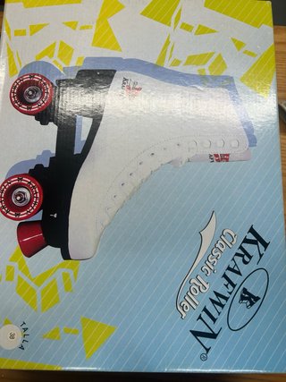 Patines blancos Krafwin talla 38