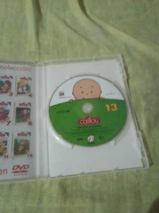 DVD Caillou descubre el mundo