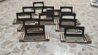 12 Tiradores Bronce Vintage
