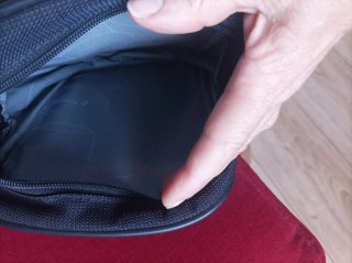 Bandolera Samsonite Unisex azul marino