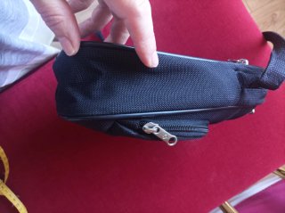 Bandolera Samsonite Unisex azul marino
