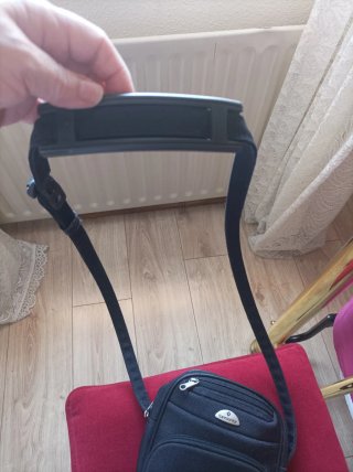 Bandolera Samsonite Unisex azul marino