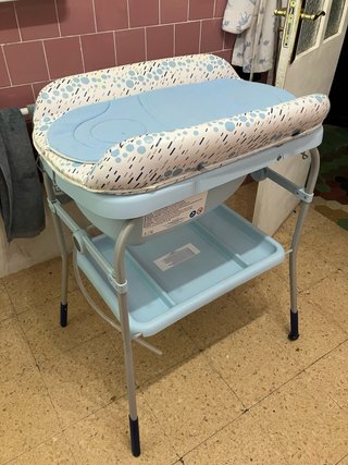 Cambiador bañera bebé