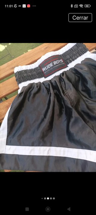 Pantalones Muay Thai K1 MMA Rude Boys Talla M
