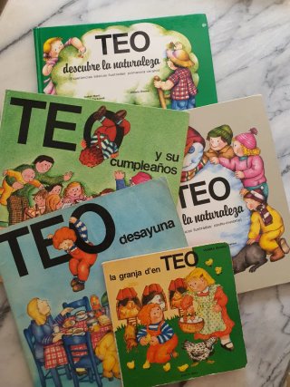 5 libros de Teo (3 € uno, 9 € lote)