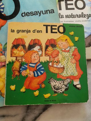 5 libros de Teo (3 € uno, 9 € lote)