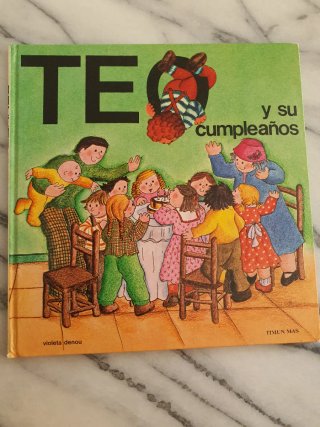 5 libros de Teo (3 € uno, 9 € lote)