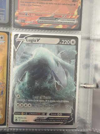 Lugia V 138/195 Carta Pokémon
