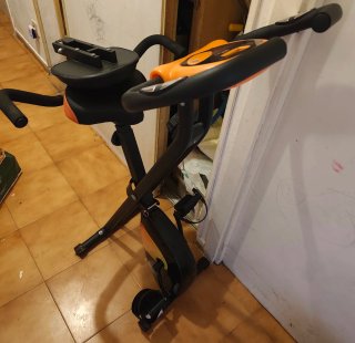 Bicicleta Estática Plegable Casi Nueva