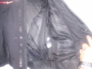 Chaqueta Moto Scott Negra
