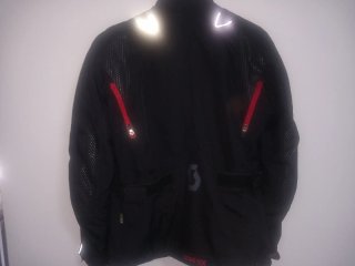 Chaqueta Moto Scott Negra