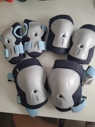 Set Protecciones Niños Decathlon Talla XS