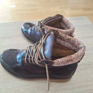 Botas Coronel Tapioca Talla 39 Marrón Oscuro