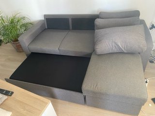 Sofá cama con chaise longue