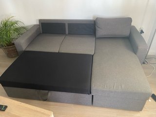 Sofá cama con chaise longue