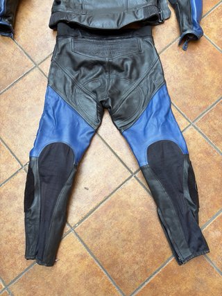 Mono de Moto Milline Negro y Azul talla M