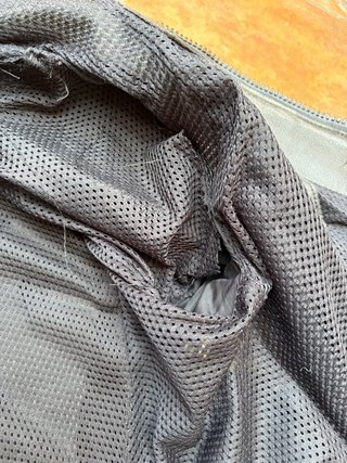 Mono de Moto Milline Negro y Azul talla M