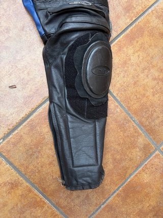 Mono de Moto Milline Negro y Azul talla M
