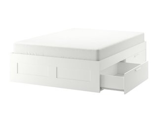 Cama Brimnes Ikea 160x200+cabecero