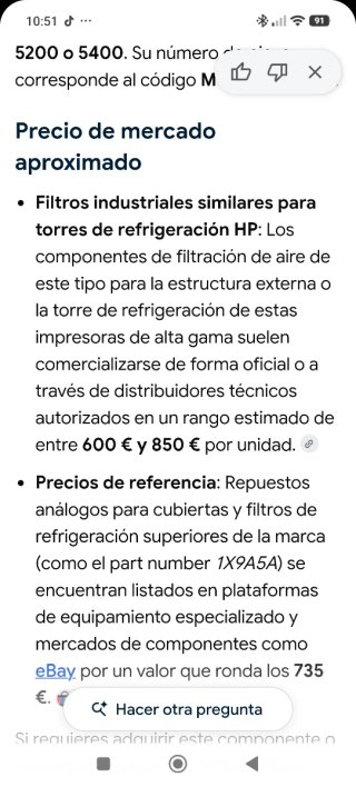 Filtro para impresora 3D