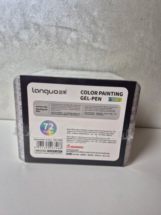 Set 72 penne gel Languo 0,6 mm multicolore