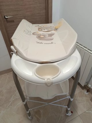 Bañera cambiador bebé