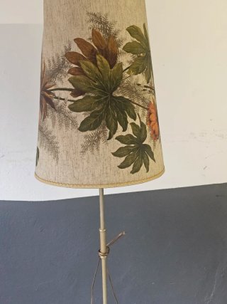Lámpara de pie vintage floral 165cm