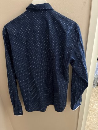 Camisa manga larga DI-BYE azul Talla M