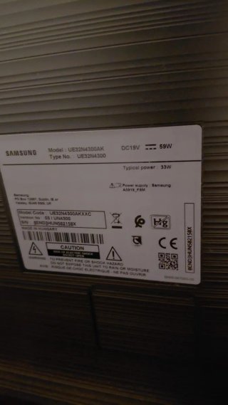 Smart TV Samsung 32 Negra