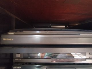 Equipo de sonido vintage Sony y Technics Olivares
