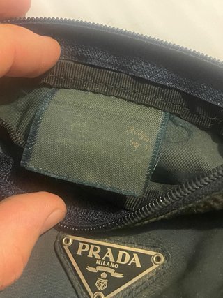 Pochette Prada nera