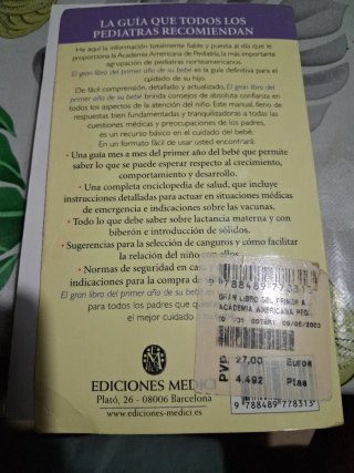 El Gran Libro del Primer Año de su Bebé