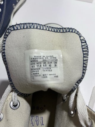 Converse All Star Azul Talla 43