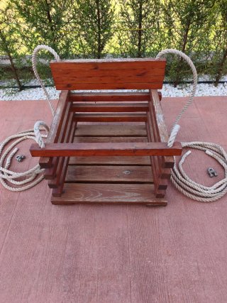 Columpio madera para bebés/niños
