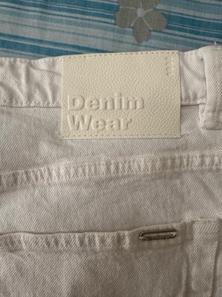 LEFTIES Pantalón Corto Blanco Talla 44