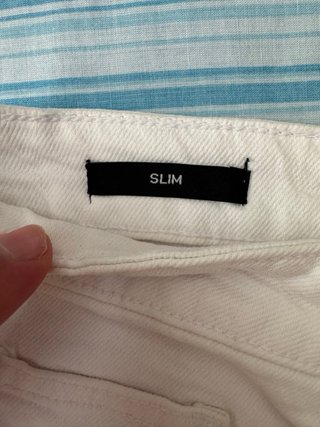 LEFTIES Pantalón Corto Blanco Talla 44
