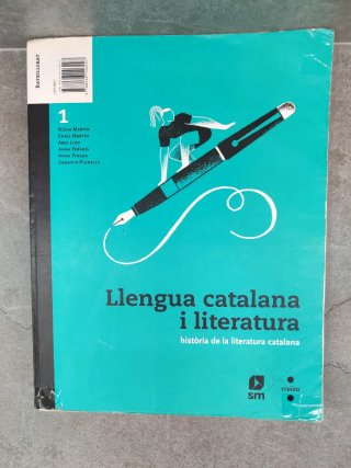 Llengua catalana i literatura, 1r Batxillerat H...