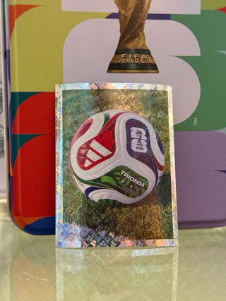 Cromo Balón Mundial 2026 Panini